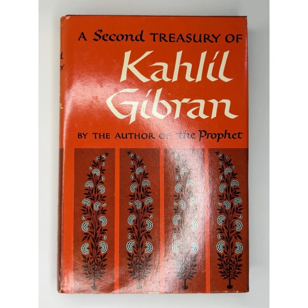 A Second Treasury of Kahlil Gibran Hardcover Citadel Press Philosophy Vintage